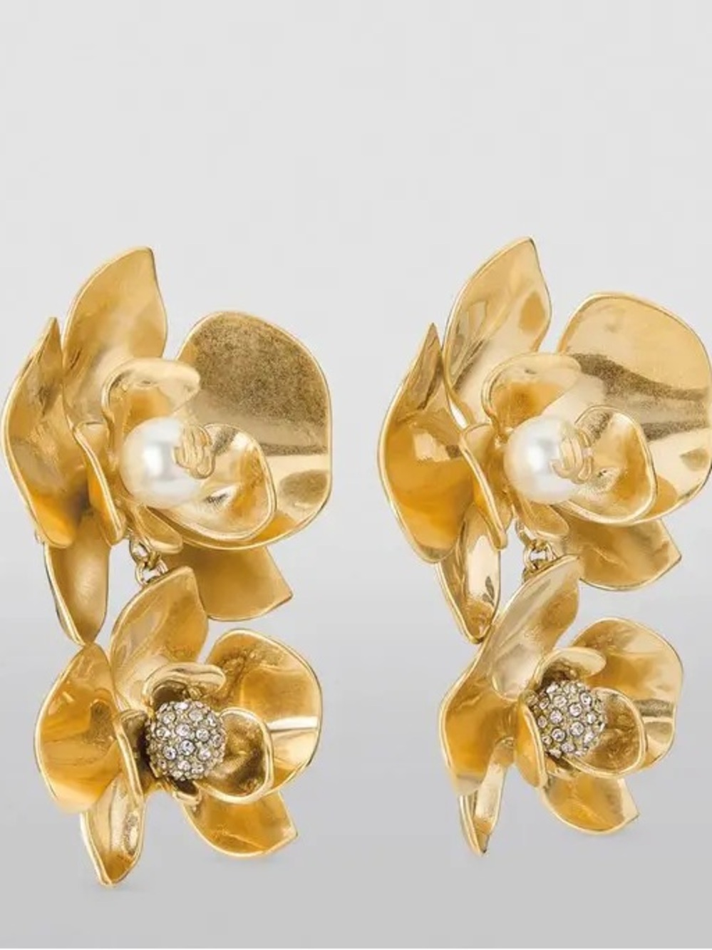 Jimmy Choo Floral Earrings